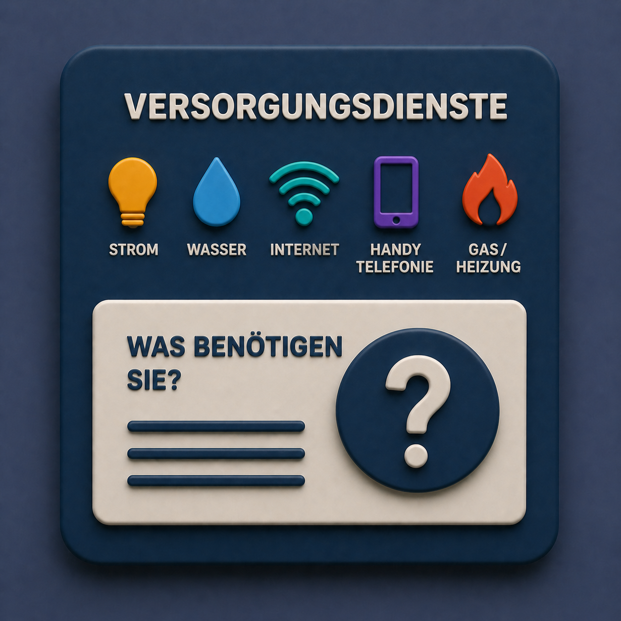 Versorgunsdienste Liste Versorgunsdienste Liste
